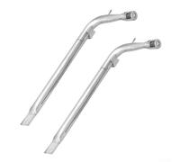 2 Pack Oven Burner Tube PB050012 for EVGIC305 VGIC365 VGRC605 VGSS480 VGIC367, Aluminum Replacement Part 17x7.56 Inch