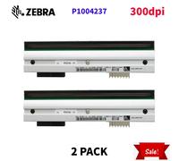 2 Pack P1004237 300dpi Printhead For Zebra ZE500-6 Thermal Printer