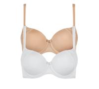 2 Pack Padded Bra Evelyn by Lisca 020228 32-44 B-E 4 colours