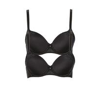 2 Pack Padded Bra Evelyn by Lisca 020228 32-44 B-E Black or White