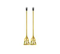 2-Pack Paint Mixer for Drill, 4-Blade 2.76" Helix Mixing Paddle Rust-Proof Paint Stirrer, Fits All Standard Drills