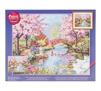 2 Pack Paint Works Paint By Number Kit 20"X16"-Japanese Garden 91415