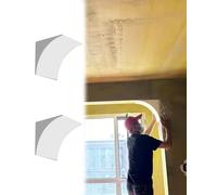 2 Pack Paintable Doorway Arch Kit Half Circle, Precurved Wall Arch Molding for Balcony Kitchen Door Frame, Hallway Opening Trim Equipment(17x25x25cm/6.7x9.8x9.8")