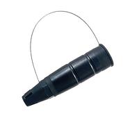 2-Pack PDLC Outdoor Waterproof Connector Protector Armored Fiber Optic Cable Housing Protective Sleeve 4.57x1.06inch