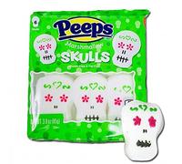 [2 PACK] Peeps Halloween Skulls 6 Skulls/pack - American Trick and Treat sweets
