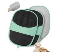 2 Pack Pet Hair Removal Glove - Electrostatic Magic Brush Gloves Pet Hair for Dogs and Cats, The Magic Brush Pure Path Yomi Pet Grooming Needs, Fur Remover for Furniture, Clothes, Car Seats (Green)