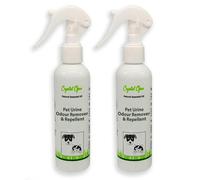 2 Pack Pet Urine Smell Neutralising & Odour Removing Spray. Tried & Trusted Blend. Cat, Dog & All Pets. Ultra-Effective & Safe Deterrent Against Fouling & Foul Leftover Smells.