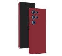 2 Pack Phone Sticker for Galaxy S25 Ultra, Full Skin Wrap Protective Film Cover Ultra Thin Vinyl Decal Compatible with Samsung (Red)