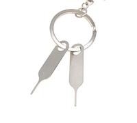 2 Pack PHONSUN Universal Sim Card Tray Removal Tool SD Opening Eject Pin fits Keyring for iPhone iPad Samsung Galaxy Google Pixel Motorola Phones (Key Ring is not Included)