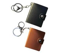 2 Pack Photo Album with Key Ring 2 Inch Photo Album Small Pocket for Family Birthday Anniversary Valentine's Day
