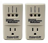 2 Pack Pipeman's Installation Solution Surge Voltage Protector 1800 Watts, White