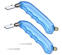 2 Pack Pistol Grip Oil Feed Glass Cutter - Heavy Duty Perfect for Cutting, Window Panes, Mirrors, Shelves, Scoring Glass Bottles and More