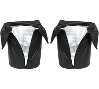 2 Pack Plant Winter Protection，Winter Pot Plant Cover with Drawstring and Zipper for Winter Outdoor Fruit Trees Potted Plants Shrub2pcs