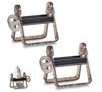 2 Pack Plastic Tube Squeezer Roller, Durable Tube Squeezer for Painting, Toothpaste, Hair Color, Perfect for Artists, Salons and DIY (Black, 2pcs)