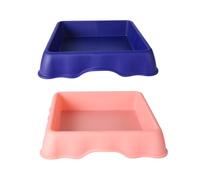 2-Pack Play Trays for Kids - Versatile Trays for Sand, Water, Sensory Activities & More, Safe, Easy to Use, Perfect for Indoor & Outdoor Fun, Ideal for Messy Play & Tuff Tray Play