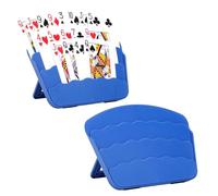 2 Pack Playing Cards Holder for Little Hands or Arthritis Hand,Three Layers Design for UNO Game Nights,Poker,Canasta,Adults,Kids Seniors，Playing Card Accessories for Family Gatherings and Travel