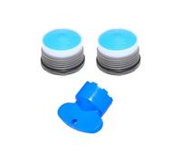 (2 Pack Plus 1 Key) Tap Aerator Water & Energy Saving, Replacement core Flow restrictor, Reduce Bills 18.5mm 4 per minute +1 Key