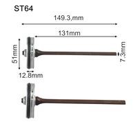 2 Pack Pneumatic Nailer Needle for T50DC ST64 F30 P625B 1013J 422J Air Nailer Replacement Pin Accessory Compatible with MeiKeLa Models