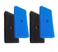2-Pack Pond Filter Sponge Mats for Oase Biomaster 871980305528 Biosmart 52229/52231 - Blue Black Replacement Filter Media Pads 13 X 26.18 X 2.49 Cm