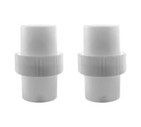 2-Pack Pool Hose Coupling Adapter Set ABS Connector for Pool Pumps Vacuum Hoses Hose Adapter Fittings
