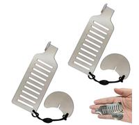 2 Pack Portable Door Lock for Travel and Home, Compact Bedroom Door Lock and Hotel Door Lock, Extra Lock for Bedroom Door or Apartment, Lightweight Backup Use Door Locks for Daily Use