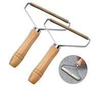 2 Pack Portable Lint Remover for Clothes Fuzz Shaverwith Reusable Double Hair Remove Brush Lint Roller Multipurposefor Sweater Woven Coat Carpet Sofa