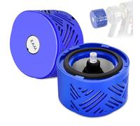 2 Pack Post Motor HEPA Filter Replacement for Dyson V6 DC58 DC59 DC62 DC72 DC74 SV09 SV08 SV07 SV06 SV05 SV04 SV03 Absolute Animal Motorhead Vacuum Cleaner Filter for V6 Part # 966741-01