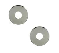 2 Pack Premium Polished Stainless Steel Cover for 52x5mm Door Hardware - Door Handle