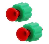 2-Pack Pressure Relief Valve for Backpack Sprayer - PP Safety Release Valve Compatible with 3L, 5L & 8L Manual Handheld Sprayers, Green/Black/Blue(Green)