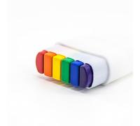 2 Pack Pride Face Paint Rainbow Crayons Face Paint for Face and Body Paint Gay Pride Day Celebrations Party any Parade