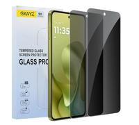 [2 Pack] Privacy Screen Protector for Motorola Moto G86,Anti-Spy Tempered Glass Film, Fingerprint Recognition, 9H Hardness, Anti Scratch, Anti Fingerprint