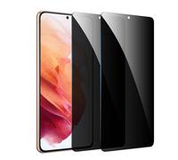 [2 Pack] Privacy Screen Protector for Samaung Galaxy S21 Plus 5G,Anti-Spy Tempered Glass Film, Fingerprint Recognition, 9H Hardness, Anti Scratch, Anti Fingerprint
