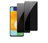 [2 Pack] Privacy Screen Protector for Samsung Galaxy A52,Anti-Spy Tempered Glass Film, Fingerprint Recognition, 9H Hardness, Anti Scratch, Anti Fingerprint