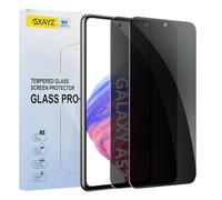 [2 Pack] Privacy Screen Protector for Samsung Galaxy A53,Anti-Spy Tempered Glass Film, Fingerprint Recognition, 9H Hardness, Anti Scratch, Anti Fingerprint