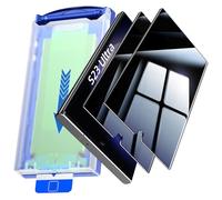 2 Pack Privacy Screen Protector for Samsung Galaxy S23 Ultra 5G 6.8″ [Auto Alignment/Dust Removal], 3D Curved Anti Spy Private Film, 7H Hybrid Material [Not Glass], 100% Ultrasonic Fingerprint ID