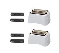 2-Pack Pro Foil & Cutters Compatible with Andis #17155#17150 Shaver | Gold Replacement Bar Assembly,Compatible with Andis Pro shavers