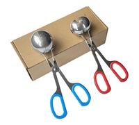 2 Pack Professional Meatball Creation Tool Meatball Making Molds Practical Detachable Handle Meat Baller Kitchenwares Ice Tongs