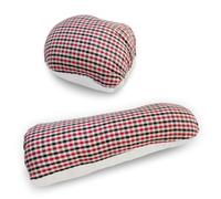 2 Pack Professional Tailor's Ham and Seam Roll Set, Tailors Ham for Ironing, Premium Pressing Sewing Tools, Ideal for Ironing Sleeves, Collars, Caps, Curved Seams Kit