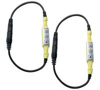 2 Pack Prop Flickering Flame Control for Led Light Fake Fire Effect Candles Lanterns