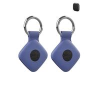 2 Pack Protective Case for eufy Security - Loss Tracker with Silicone Keychain - Durable and Stylish Cover, Waterproof, Anti - fall,Blue