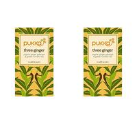 (2 Pack) - Pukka Herbs - Triple Ginger Tea | 20 sachet | 2 PACK BUNDLE
