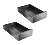 2 Pack Pull Out Cabinet Organizer Multi-Purpose Slide Out Drawers for Kitchen Cabinets, Bathroom, Pantry Organizer, Under Kitchen Sink Organizer