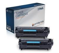 2 Pack! Q2612A/ 12A Toner Cartridge Compatible with HP LaserJet 1010/ 1012/ 1015/ 1018/ 1020/ 3010/ 3015/ 3020/ 3030/ 3050/ 3052/ 3055/ M1005