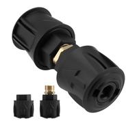 2 Pack Quick Connect Adapter for Karcher K2 K3 K4 K5 K6 K7 Pressure Washer,M22 14mm Brass Hose Connector for Pressure Washer Gun and Hose, High Pressure Quick Release Coupling Fittings Kit