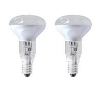 2 Pack R39 Ever Ready Reflector 20W (=25W) Traditional Bulbs, 100% Dimmable Lamps, E14 SES, 235lm, 2700K Warm White (Twin Blister Pack) - Not for Use in Lava Lamps - 80mm Long x 39mm Dia