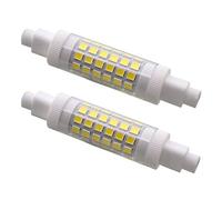 2 Pack, R7S 78mm LED Light Bulbs - 6W / 500LM - Not Dimmable - Cool White 6000K - 60W R7S J78 Halogen Bulb Replacement