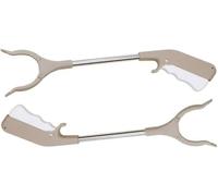 2 Pack Reaching Assist Tools Small Pick Up Tool Lighrweight Mobility Aid,30/40cm Practical Grabber Reacher Tool Trash Picker for Outdoor Patio (40cm)