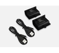 2 Pack Rechargeable Battery Pack with Charging Cables Compatible with Xbox One/One S/One X Wireless Controllers - Replacement Play & Charge Kit, Long Lasting Power