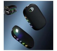 2 Pack Rechargeable Hand Warmer 10000 mAh, Hand Warmers Hot Hands Split USB-C/10 Hrs Warmth 3 Levels Heat Up to 140℉ Outdoor Warm Gifts for Men Women Kids