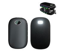 2 Pack Rechargeable Hand Warmer 10000 mAh, Pocket Heater Split USB-C/10 Hrs Warmth 3 Levels Heat Up to 140℉ for Christmas,Hunting,Camping,Golf